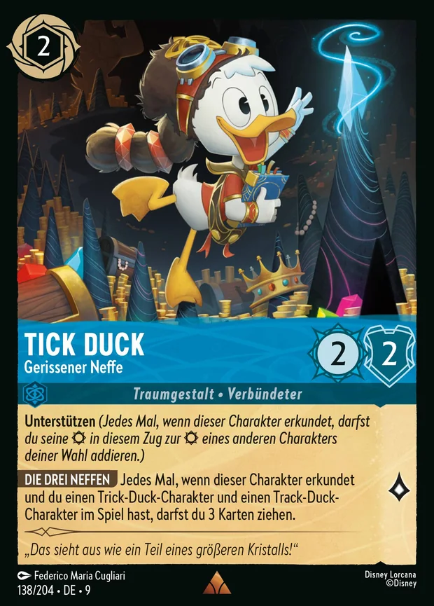 Tick Duck - Gerissener Neffe