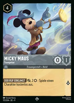 Micky Maus - Trompeter