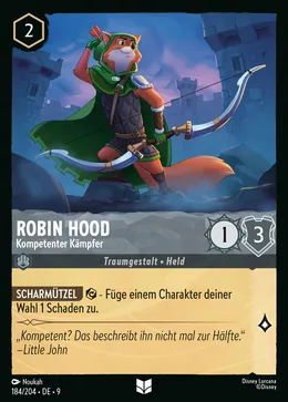 Robin Hood - Kompetenter Kämpfer