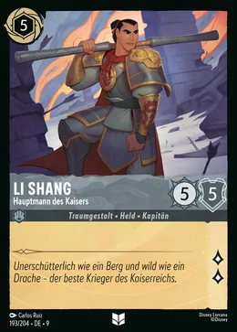 Li Shang - Hauptmann des Kaisers
