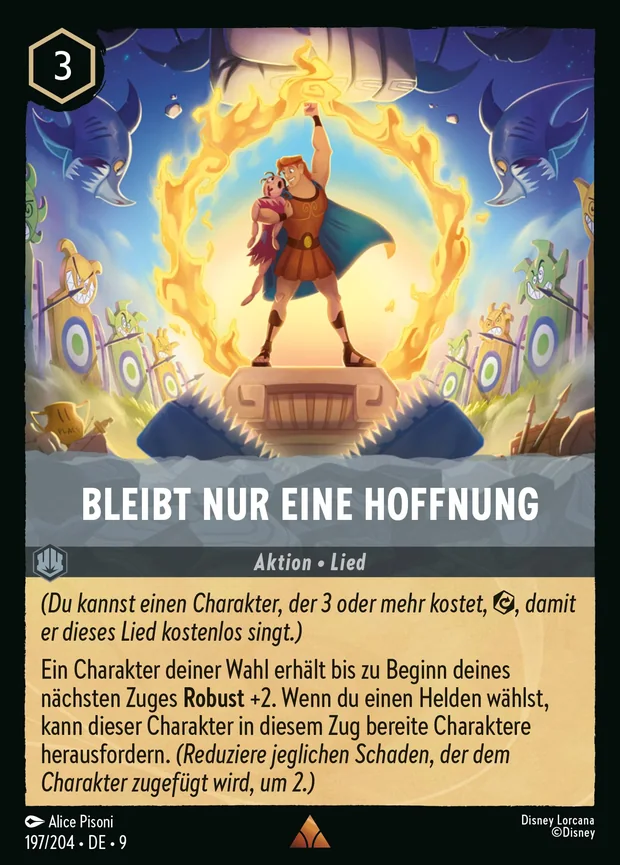 Bleibt nur eine Hoffnung