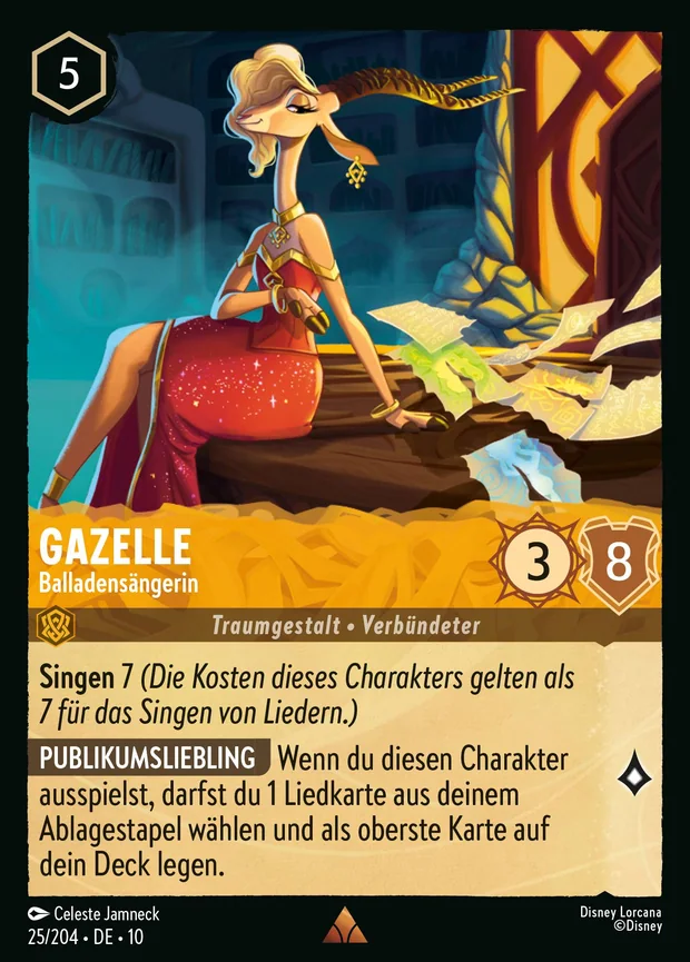 Gazelle - Balladensängerin