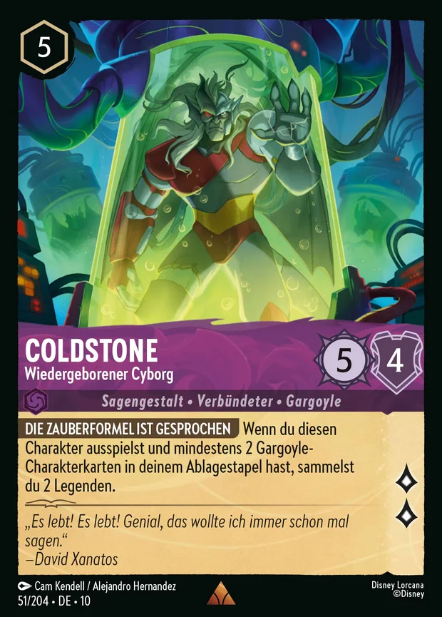 Coldstone - Wiedergeborener Cyborg