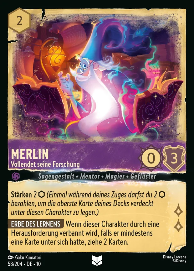 Merlin - Vollendet seine Forschung