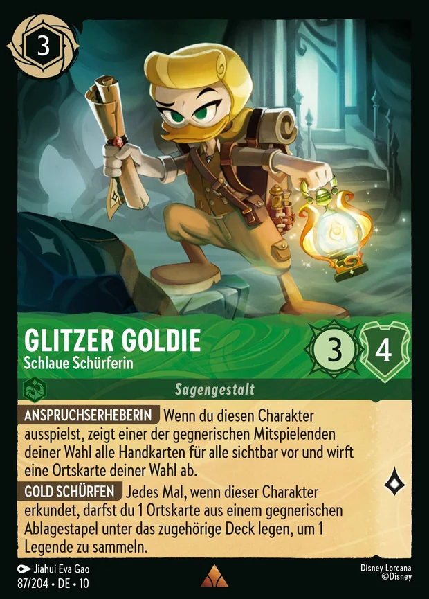 Glitzer Goldie - Schlaue Schürferin