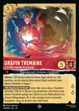 Gräfin Tremaine - Unheilbringende Prominenz