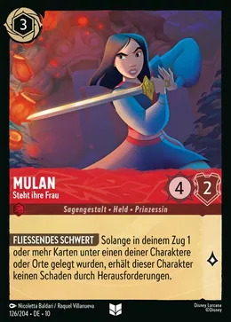 Mulan - Steht ihre Frau