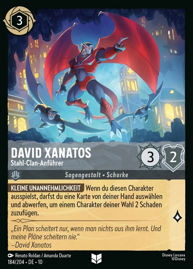 David Xanatos - Stahl-Clan-Anführer