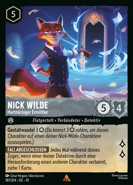 Nick Wilde - Hartnäckiger Ermittler