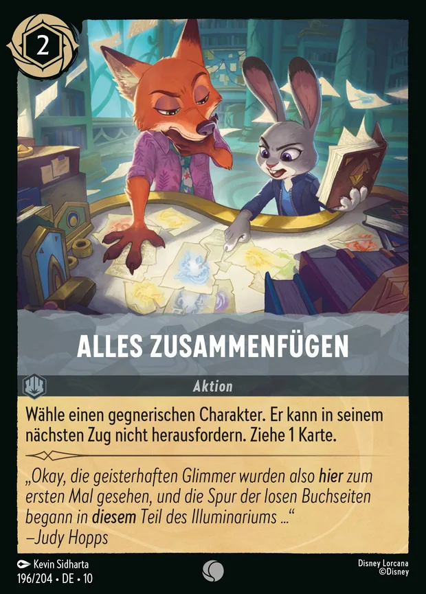 Alles zusammenfügen