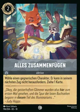 Alles zusammenfügen