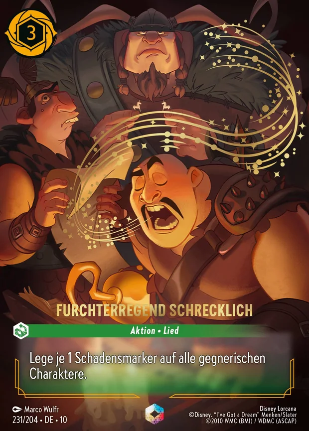 Furchterregend schrecklich
