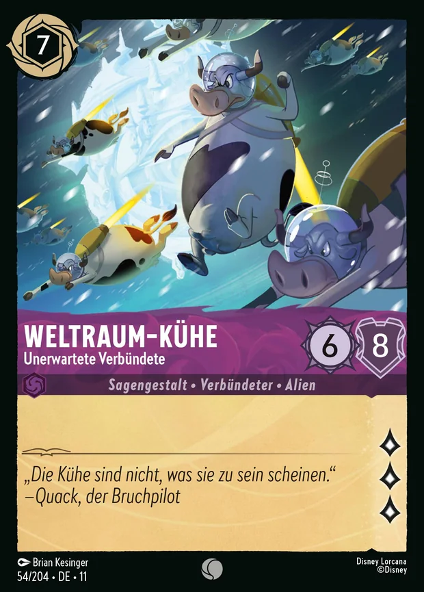 Weltraum-Kühe - Unerwartete Verbündete