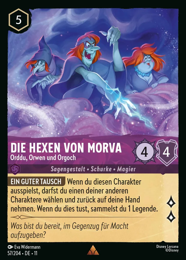 Die Hexen von Morva - Orddu, Orwen und Orgoch