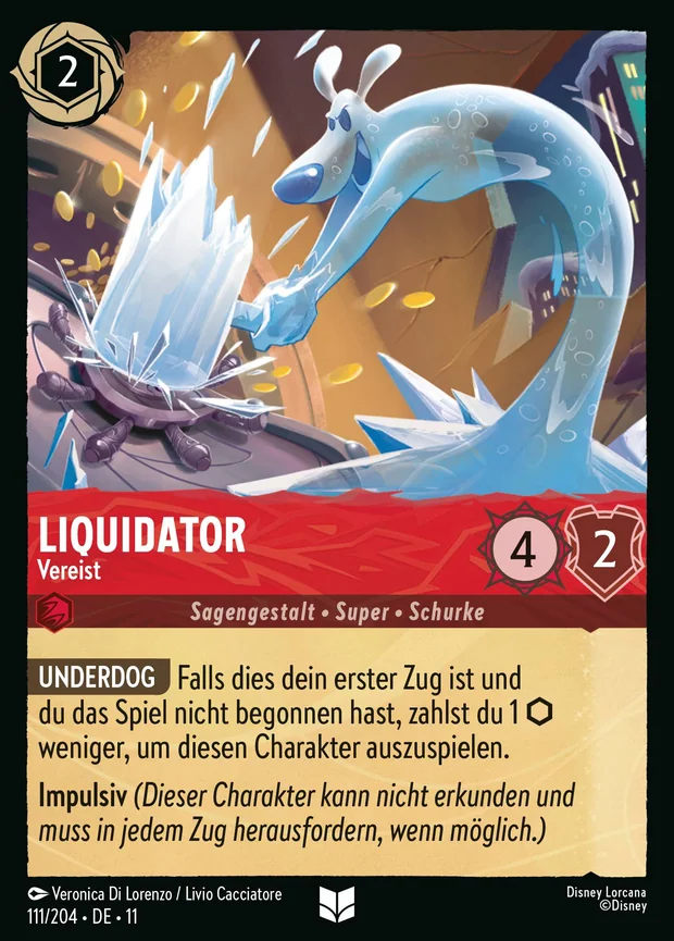 Liquidator - Vereist