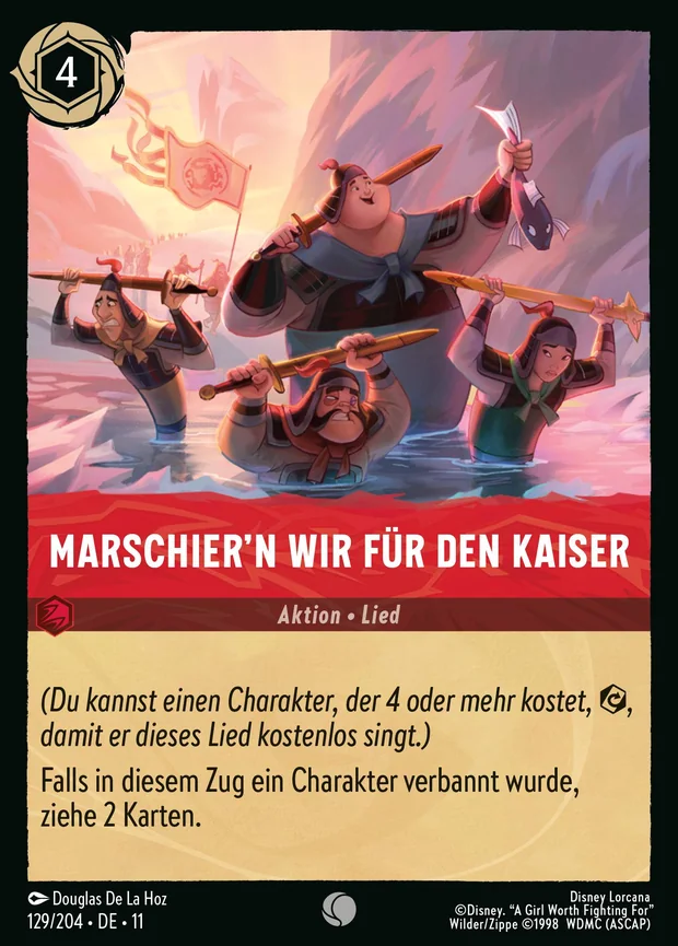 Marschier'n wir für den Kaiser