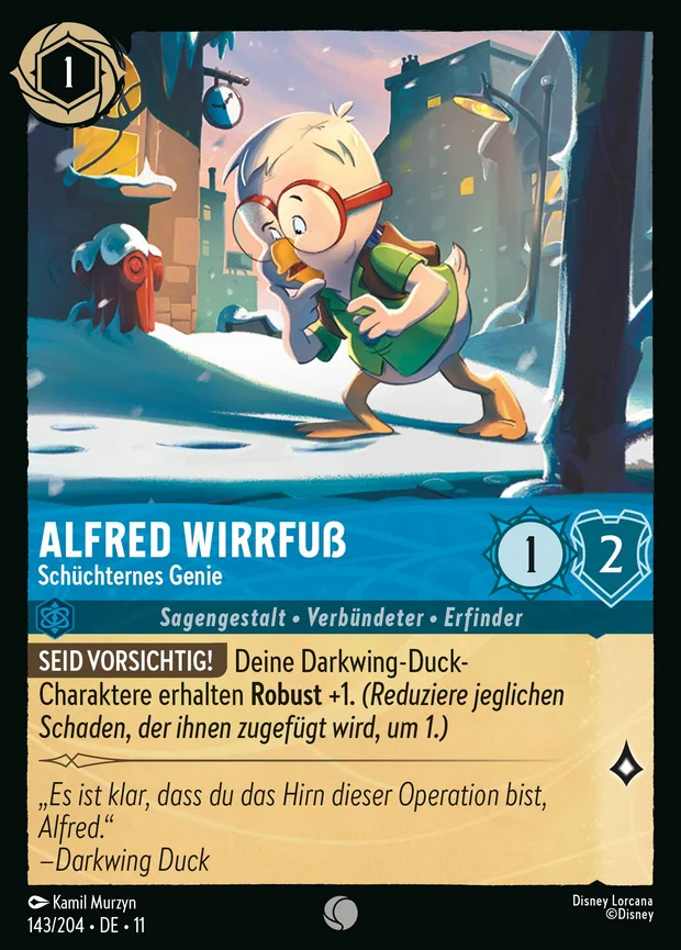 Alfred Wirrfuß - Schüchternes Genie