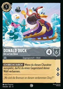 Donald Duck - Mit auf der Reise