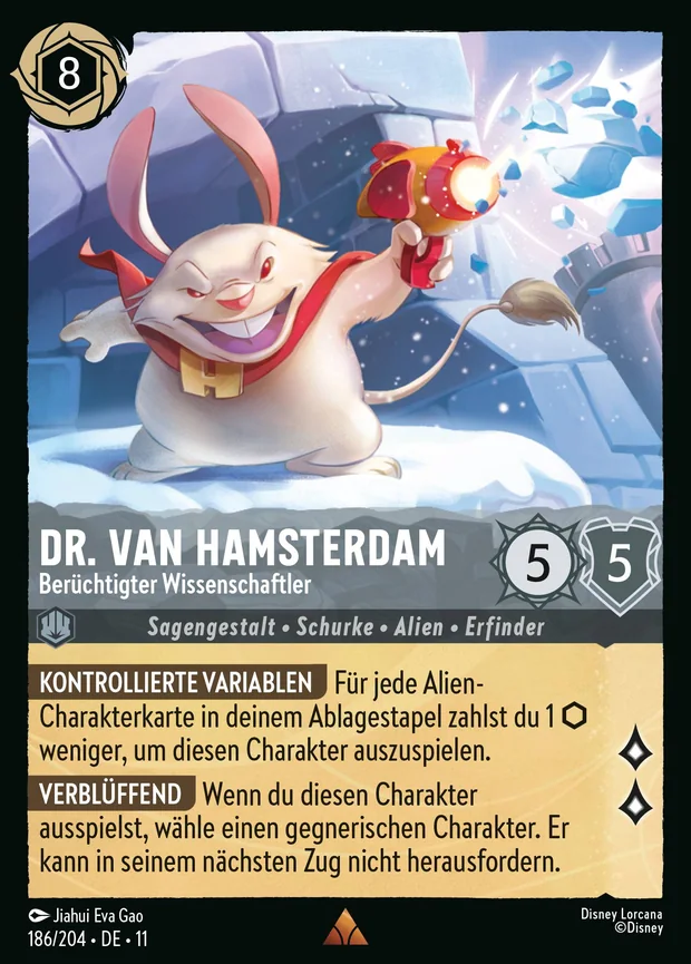 Dr. Van Hamsterdam - Berüchtigter Wissenschaftler