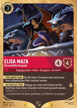 Elisa Maza - Verwandelte Gargoyle