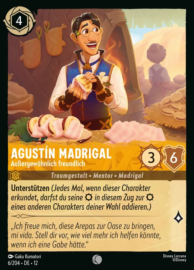 Agustín Madrigal - Außergewöhnlich freundlich