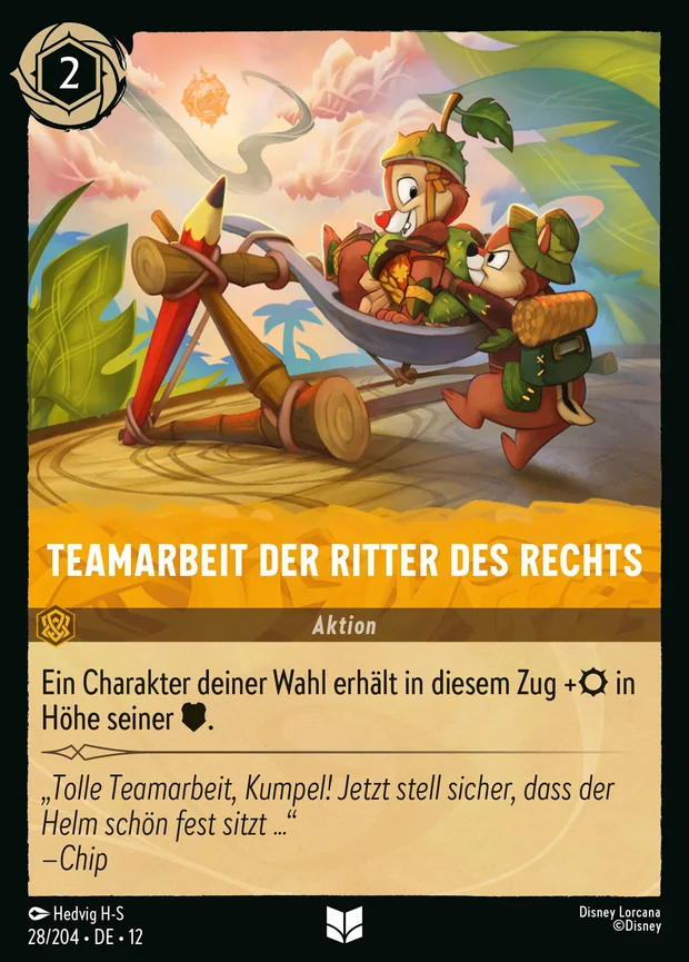Teamarbeit der Ritter des Rechts
