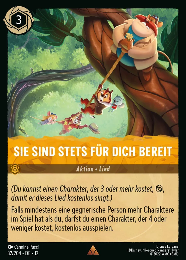 Sie sind stets für dich bereit