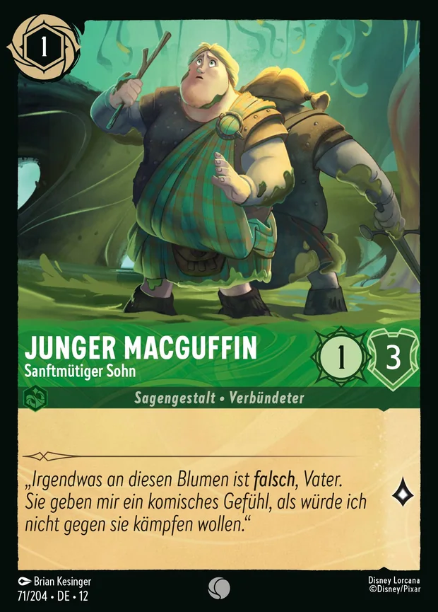 Junger MacGuffin - Sanftmütiger Sohn