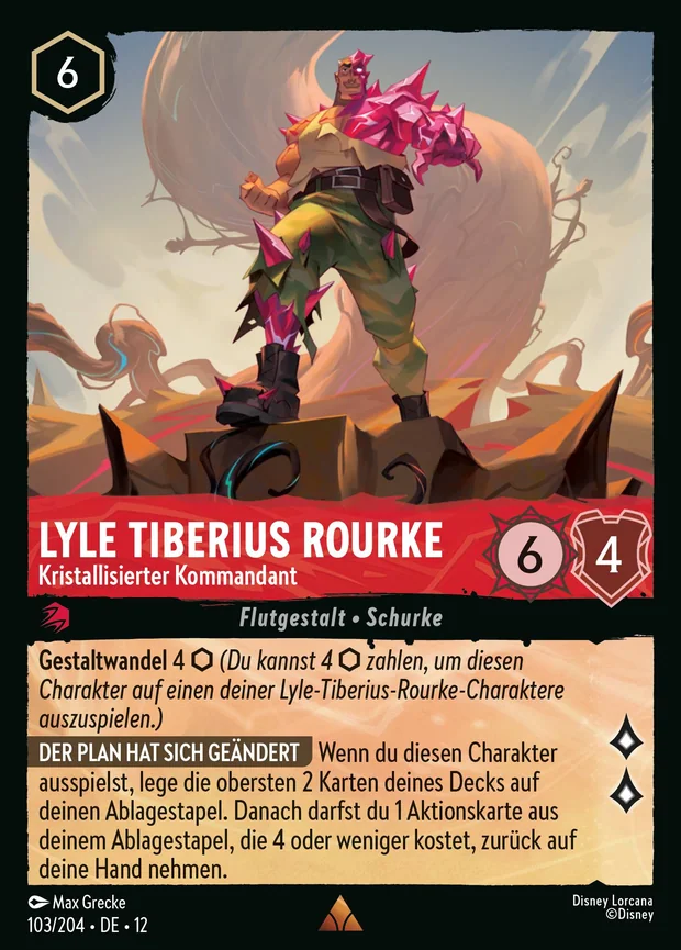Lyle Tiberius Rourke - Kristallisierter Kommandant