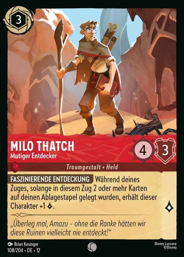 Milo Thatch - Mutiger Entdecker