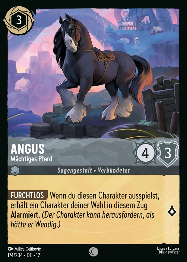 Angus - Mächtiges Pferd