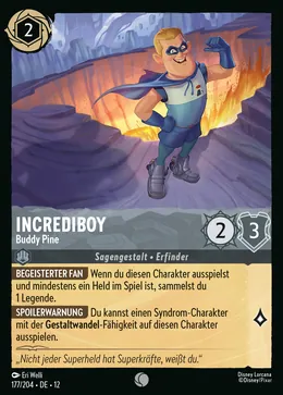 Incrediboy - Buddy Pine