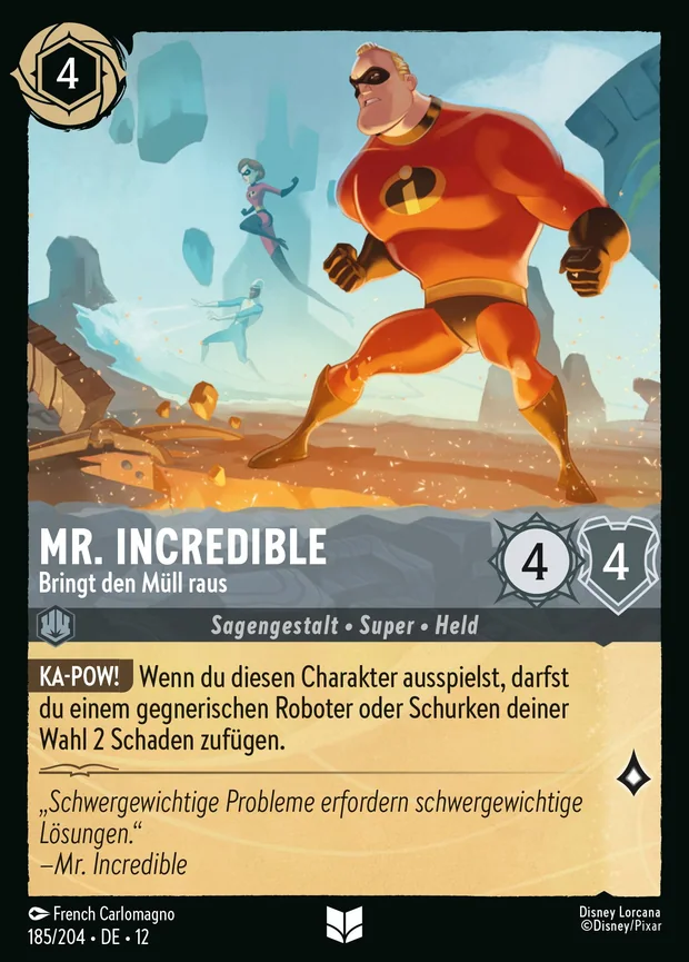 Mr. Incredible - Bringt den Müll raus