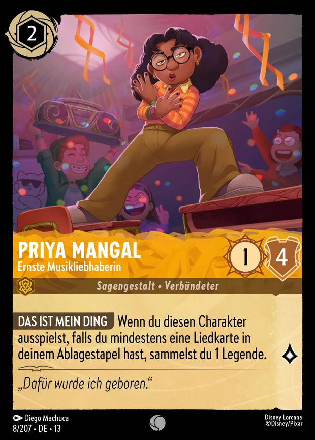 Priya Mangal - Ernste Musikliebhaberin