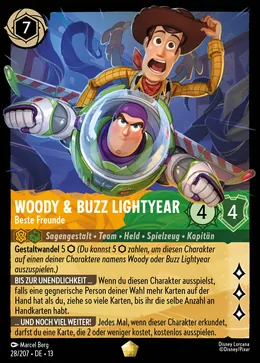 Woody & Buzz Lightyear - Beste Freunde