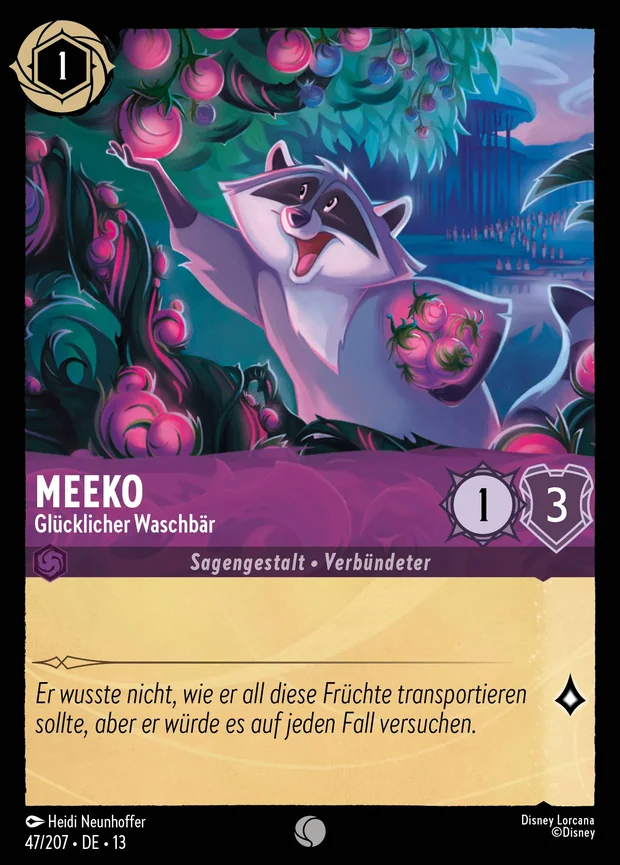 Meeko - Glücklicher Waschbär