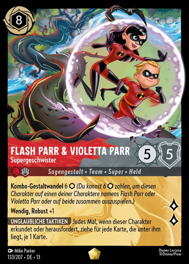 Flash Parr & Violetta Parr - Supergeschwister