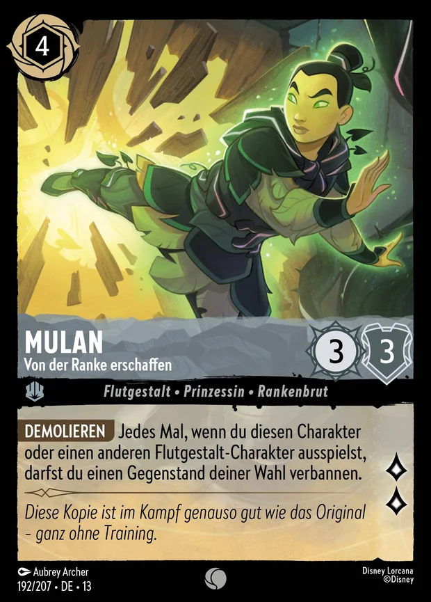 Mulan - Von der Ranke erschaffen
