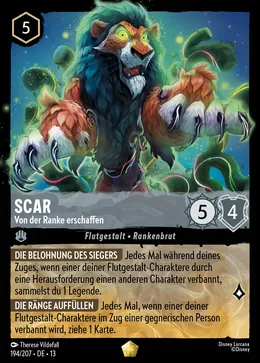 Scar - Von der Ranke erschaffen