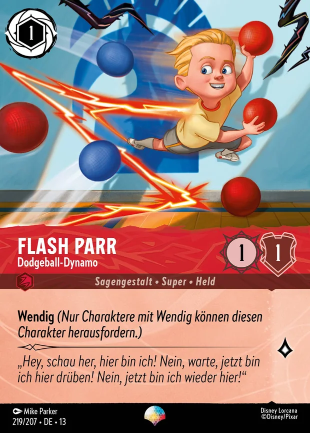 Flash Parr - Dodgeball-Dynamo