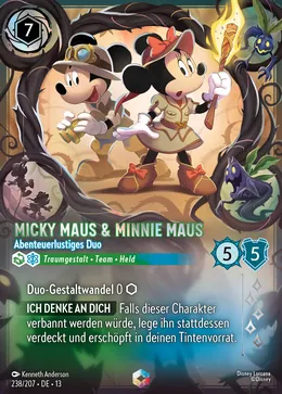 Micky Maus & Minnie Maus - Abenteuerlustiges Duo