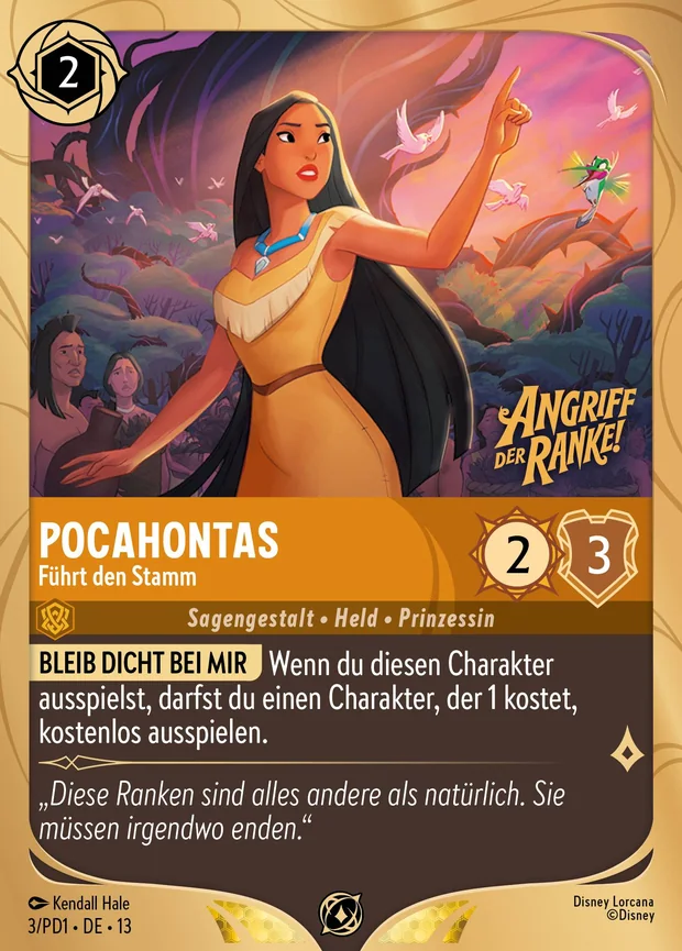 Pocahontas - Führt den Stamm
