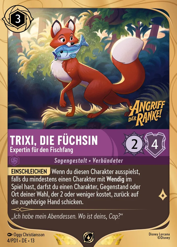 Trixi, die Füchsin - Expertin für den Fischfang