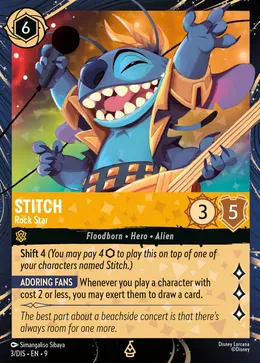 Stitch - Rock Star