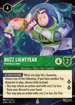 Buzz Lightyear - Providing Cover