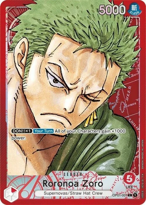Roronoa Zoro OP01-001