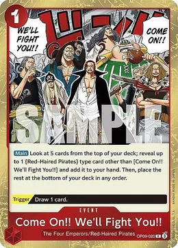Come On!! We'll Fight You!!