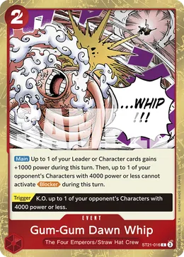 Gum-Gum Dawn Whip