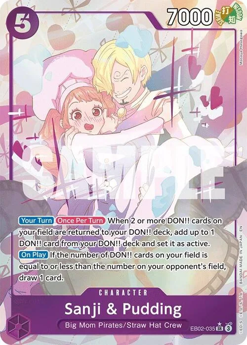 Sanji & Pudding
