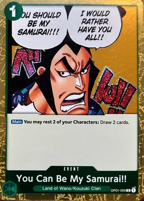 You Can Be My Samurai!!